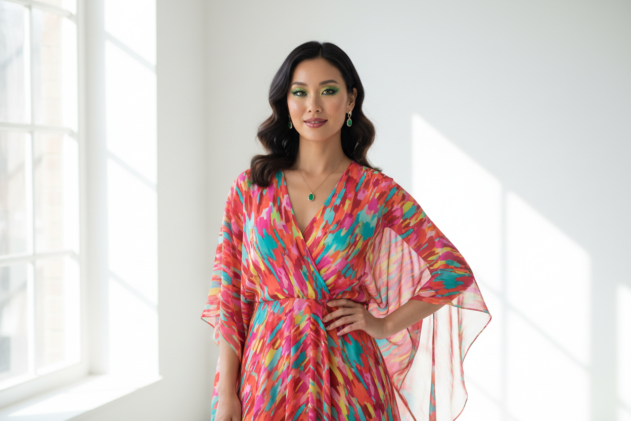 too much jewelry ,please reduce and also adD SHINY MAKEUP